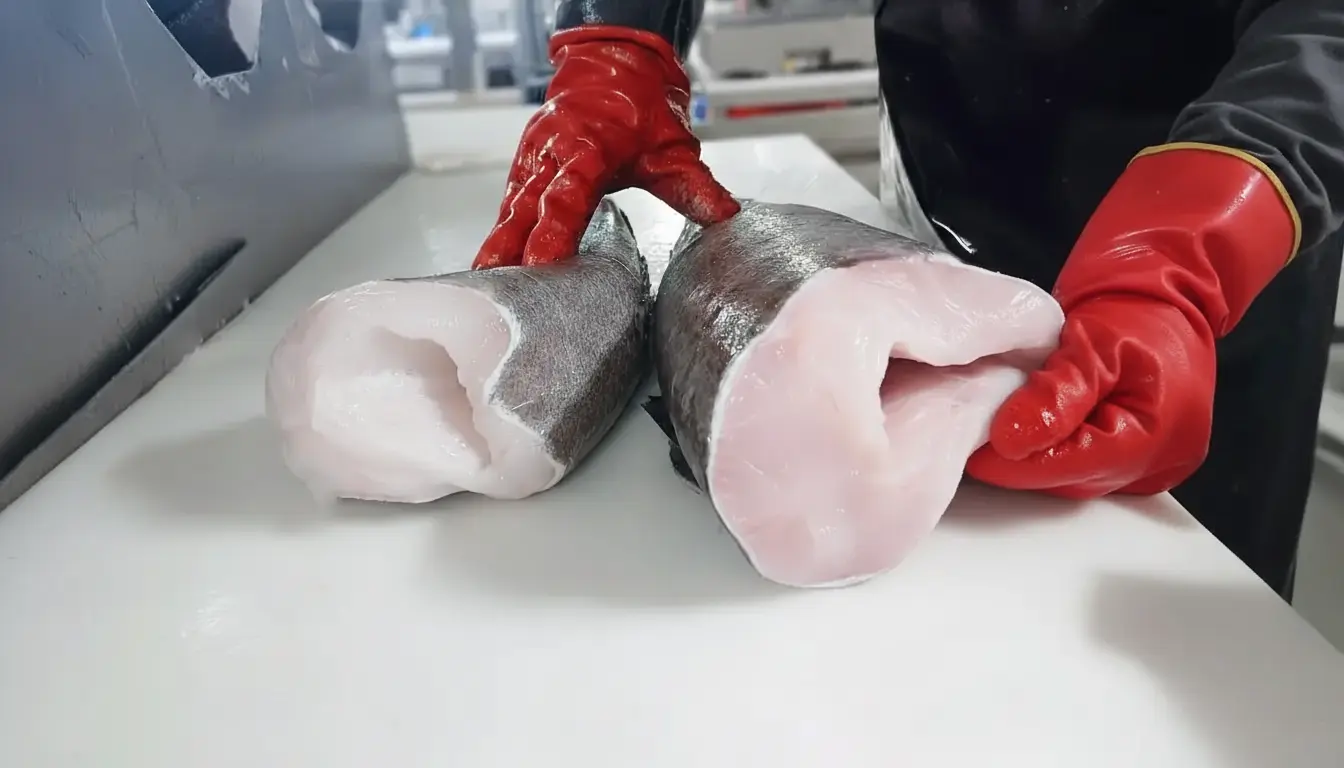 Équipage Pêche Avenir travaillant sur la Légine